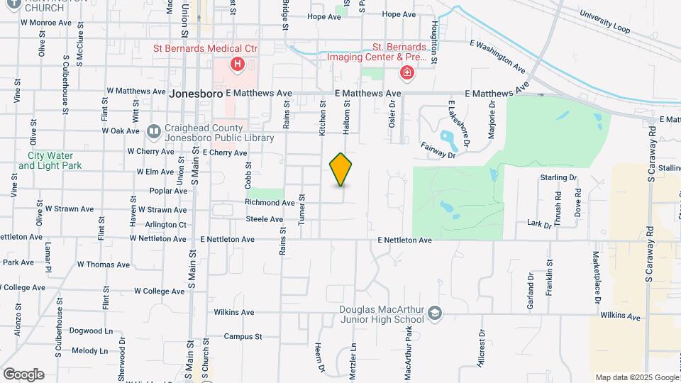 1213 Haltom St Map and Location Details
