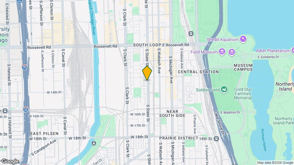 1434 S State St Map and Location Details