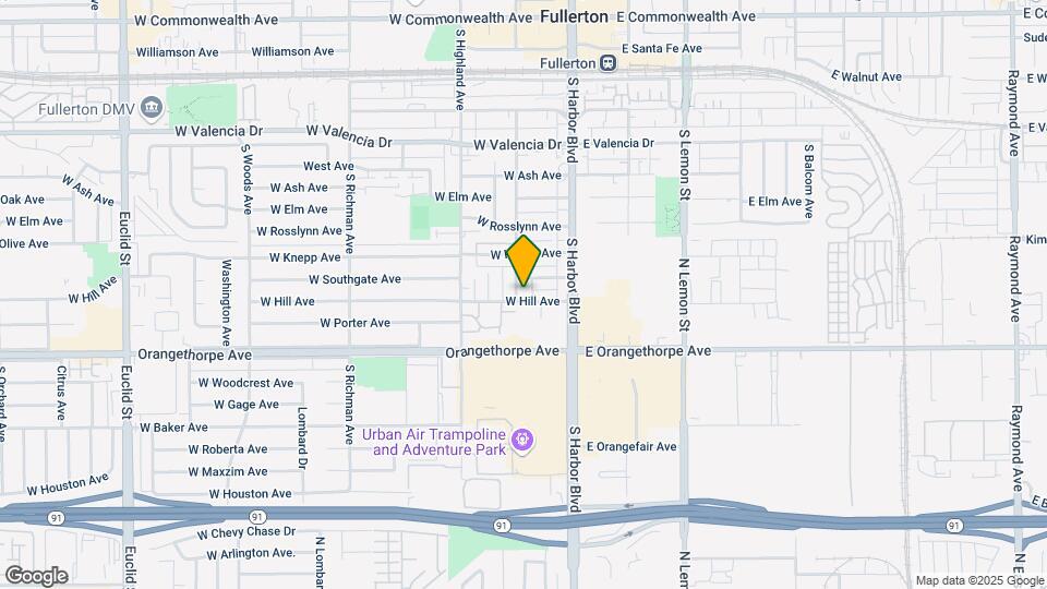1018 S Malden Ave Mapa y Detalles de la Ubicación