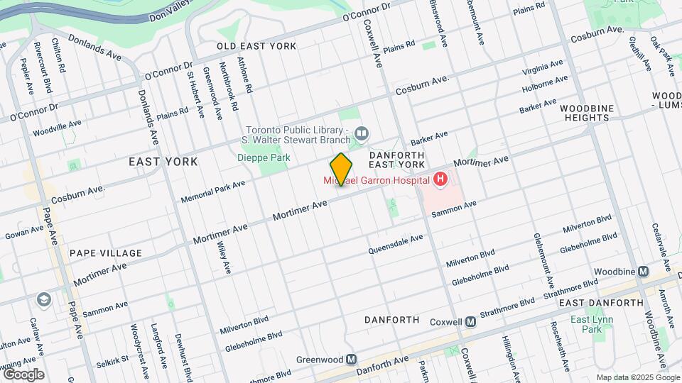 494 Mortimer Av Map and Location Details