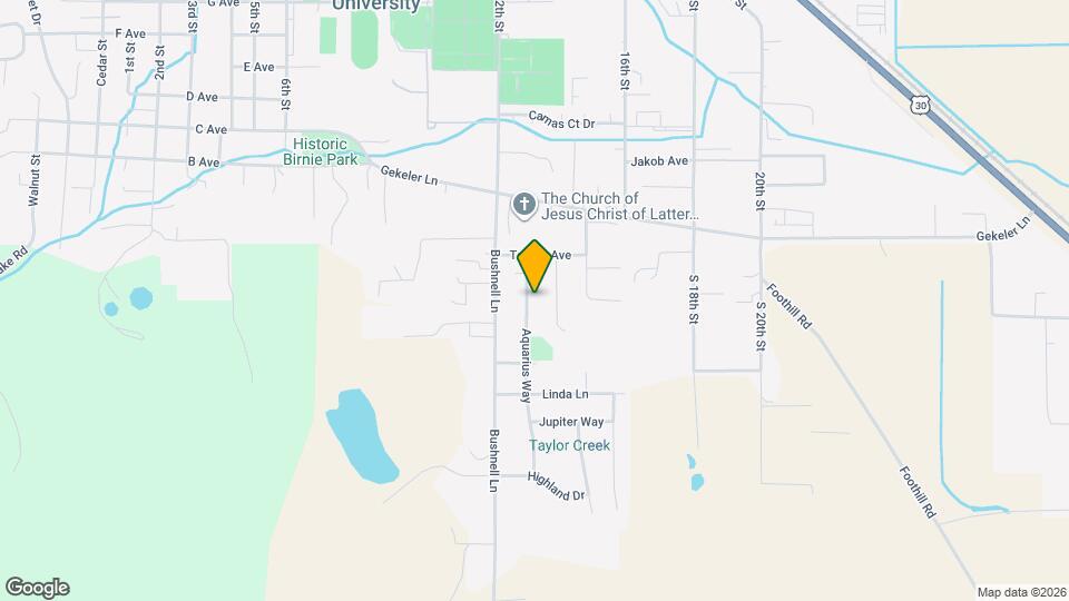 211 Aquarius Way Map and Location Details