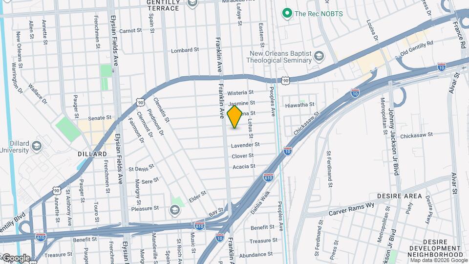 2631 Jonquil St Map and Location Details