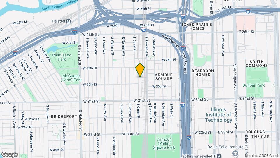 2943 S Canal St, Unit 2 Mapa y Detalles de la Ubicación
