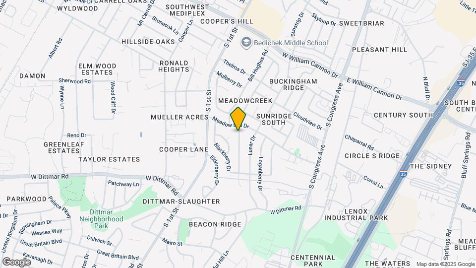 7302 Shadywood Dr Map and Location Details