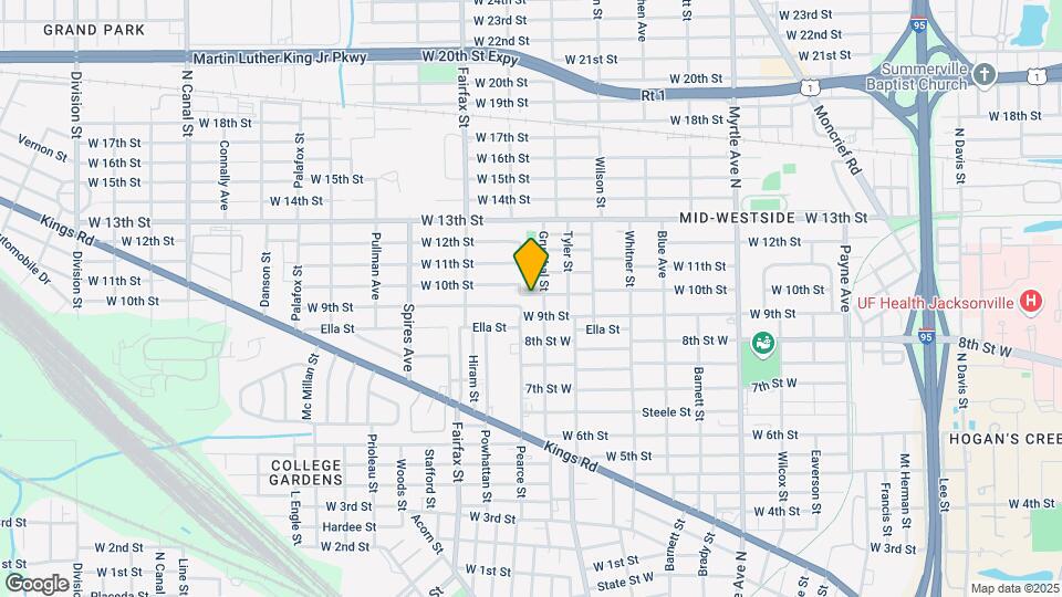 1658 10th St Map and Location Details