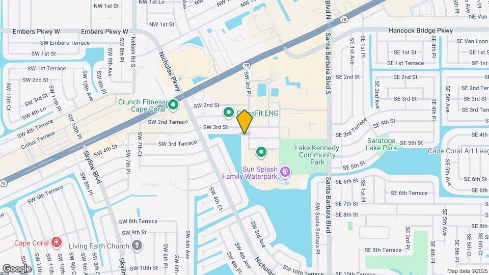 314 SW 3rd Pl, Unit 2 Map and Location Details