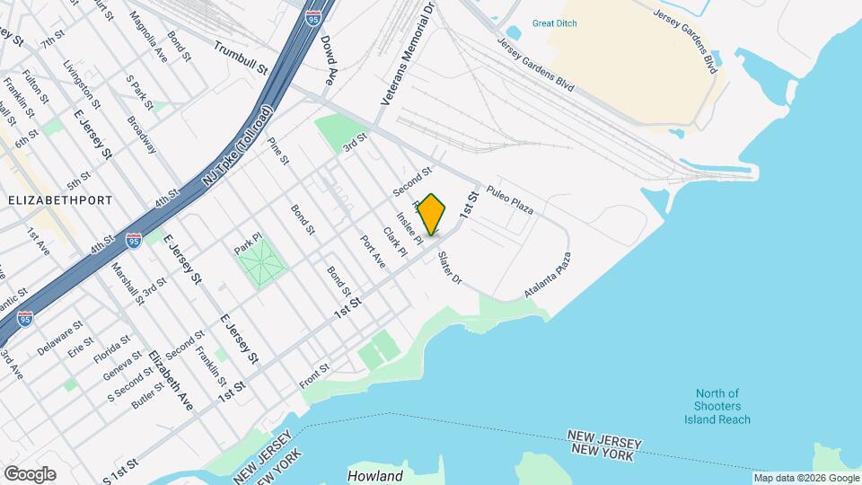 306 1st St Map and Location Details