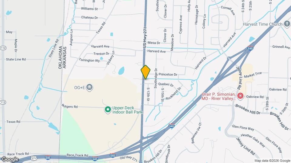 1203 Quebec Dr Map and Location Details