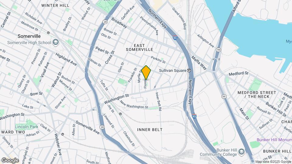 25 Florence St, Unit 1 Mapa y Detalles de la Ubicación