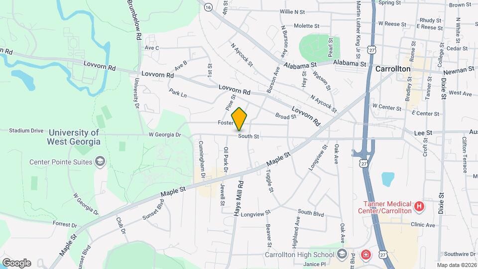 619 South St Map and Location Details