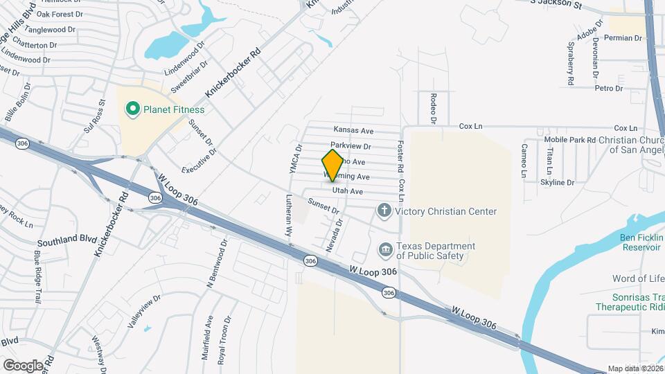 1722 Utah Ave Map and Location Details
