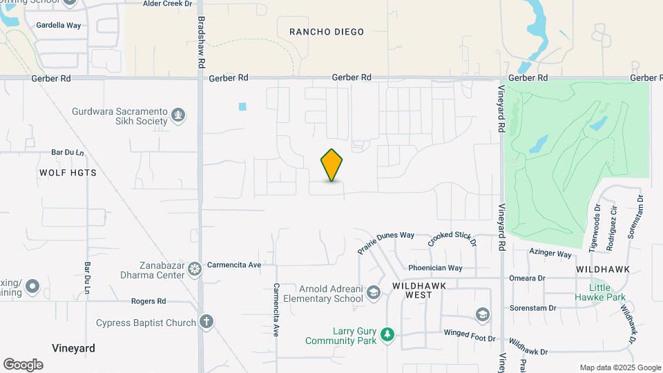 9932 Mesa Verde Wy Map and Location Details