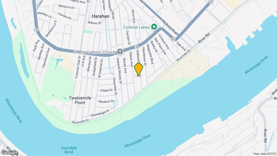 54 Oakland St Map and Location Details