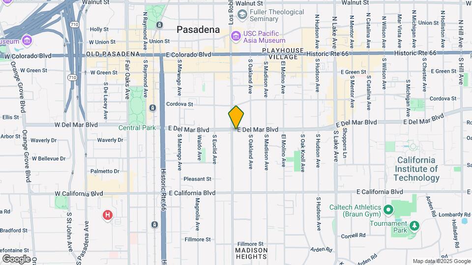 326 Los Robles Ave Map and Location Details