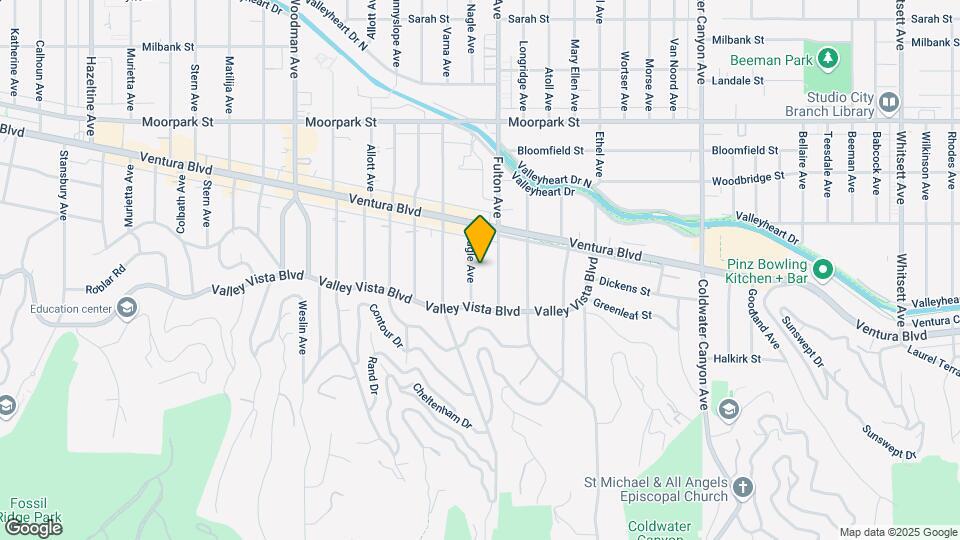 4144 Nagle Ave Map and Location Details