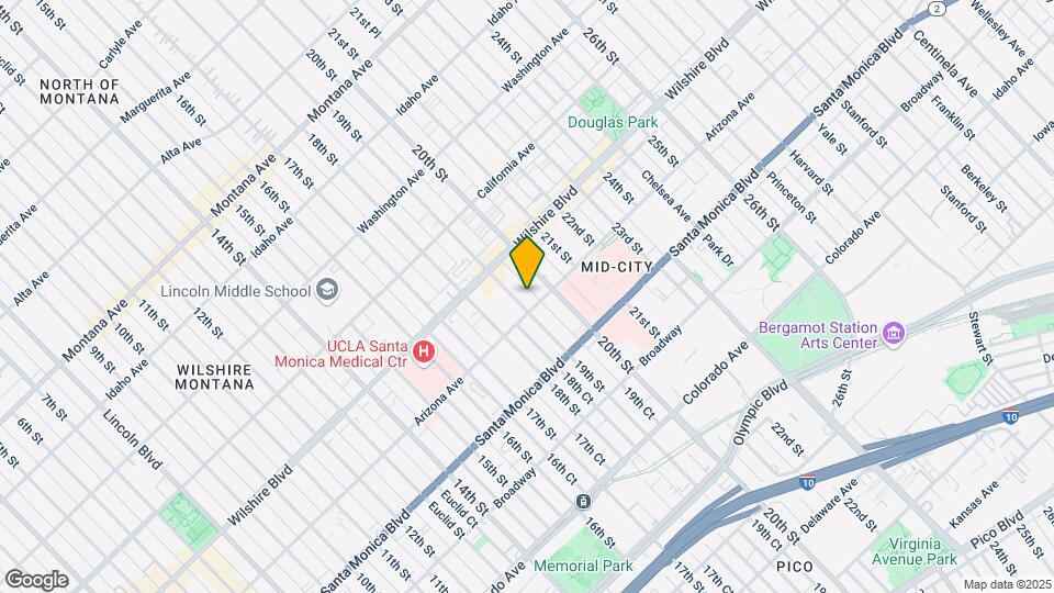 1247 19th St Mapa y Detalles de la Ubicación