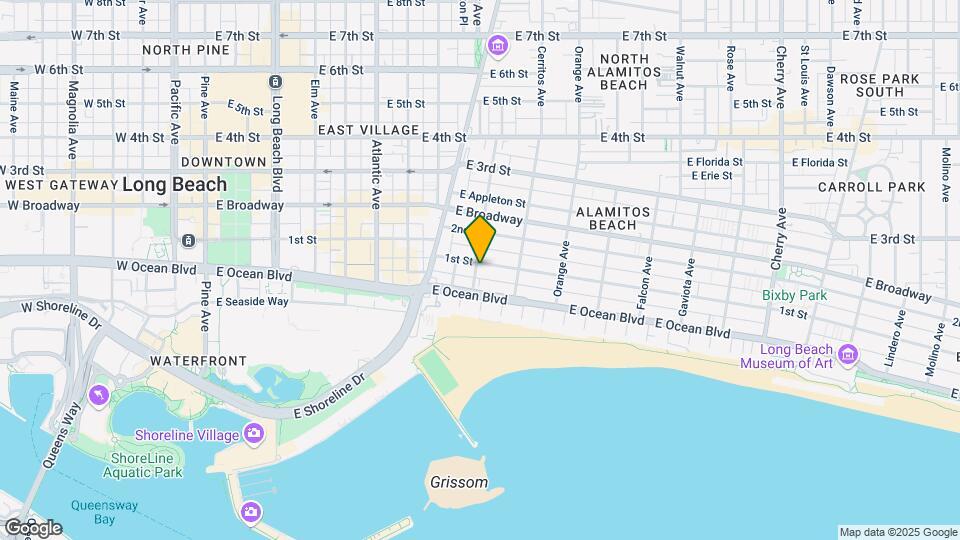 1000-1014 E 1st St Mapa y Detalles de la Ubicación