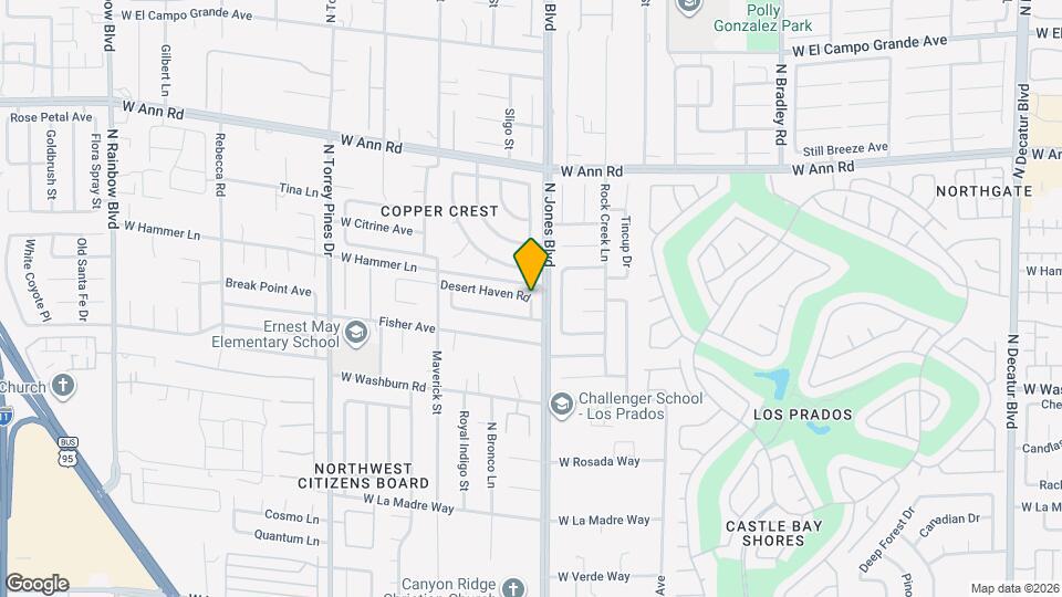 11638 Quail Rise St Mapa y Detalles de la Ubicación