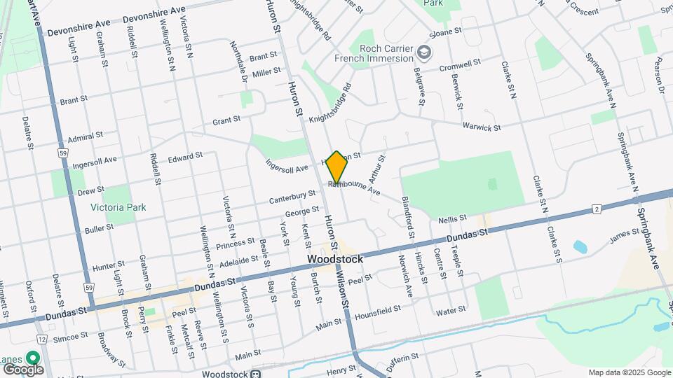 45 Sydenham St Map and Location Details