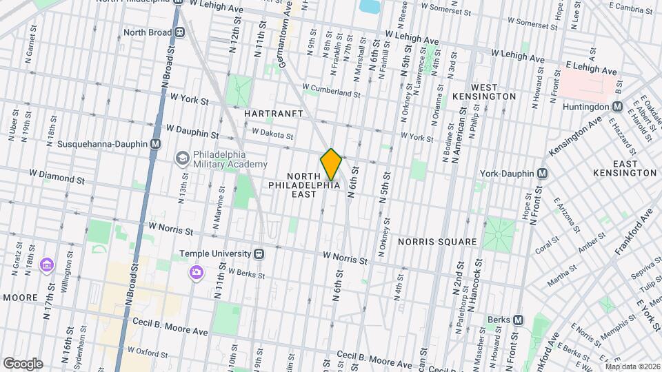 2203 N 7th St Map and Location Details