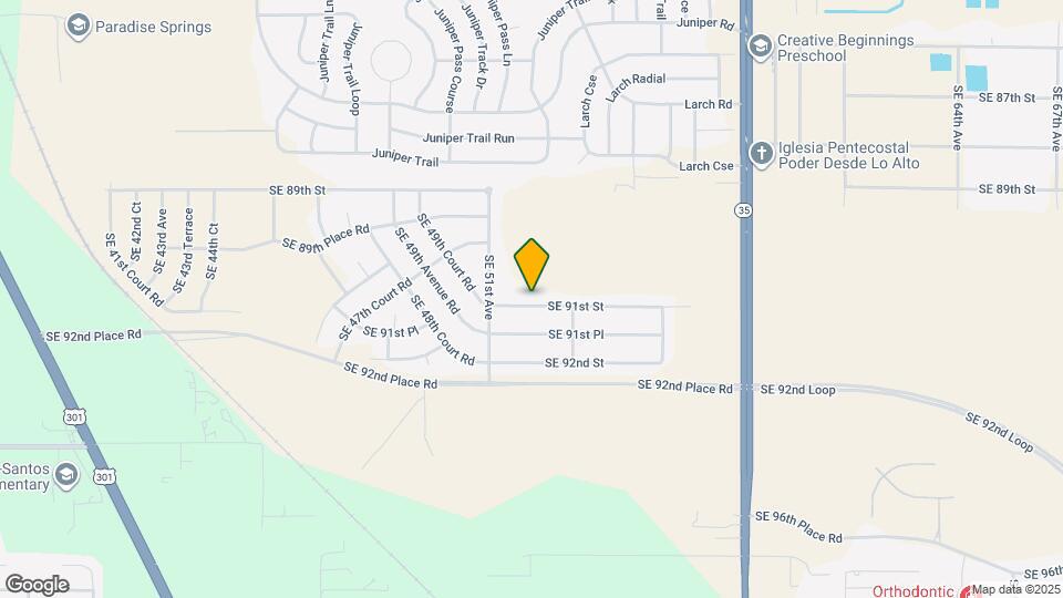 5235 SE 91st St Map and Location Details