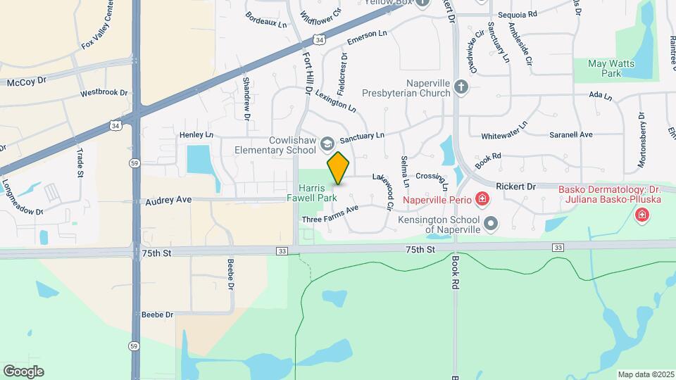 1028 Lakewood Cir Map and Location Details