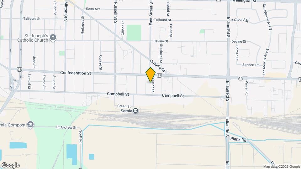 125 Sutton St Map and Location Details