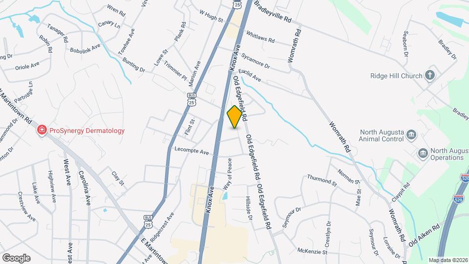 1522 Aiken Ave Map and Location Details