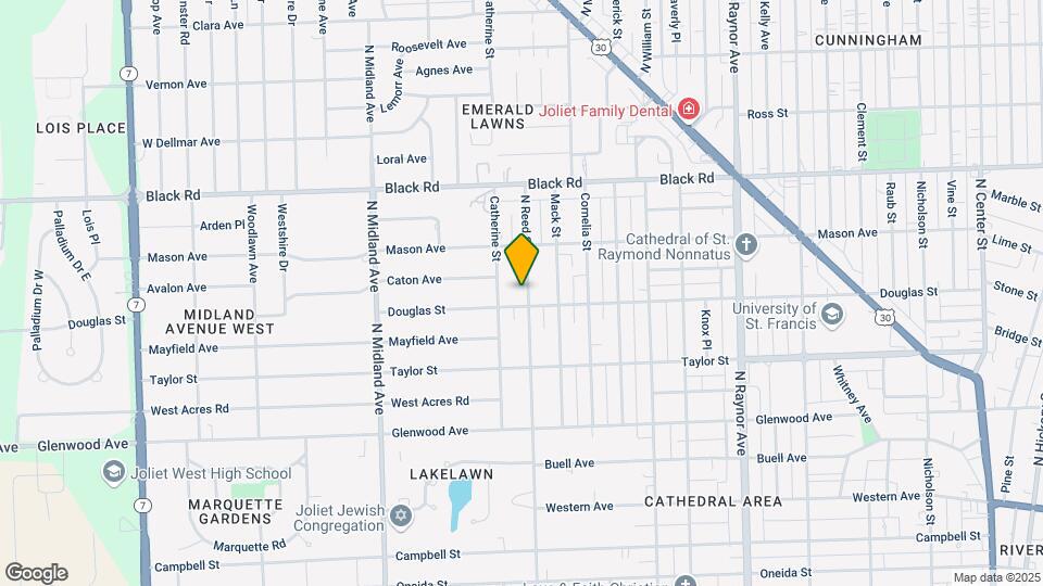 605 N Reed St Mapa y Detalles de la Ubicación