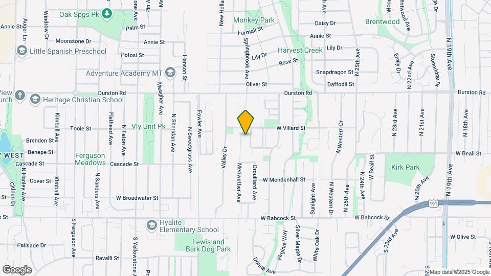 362 Meriwether Ave Map and Location Details
