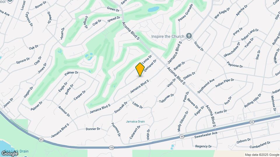 2420 Demaret Dr Map and Location Details