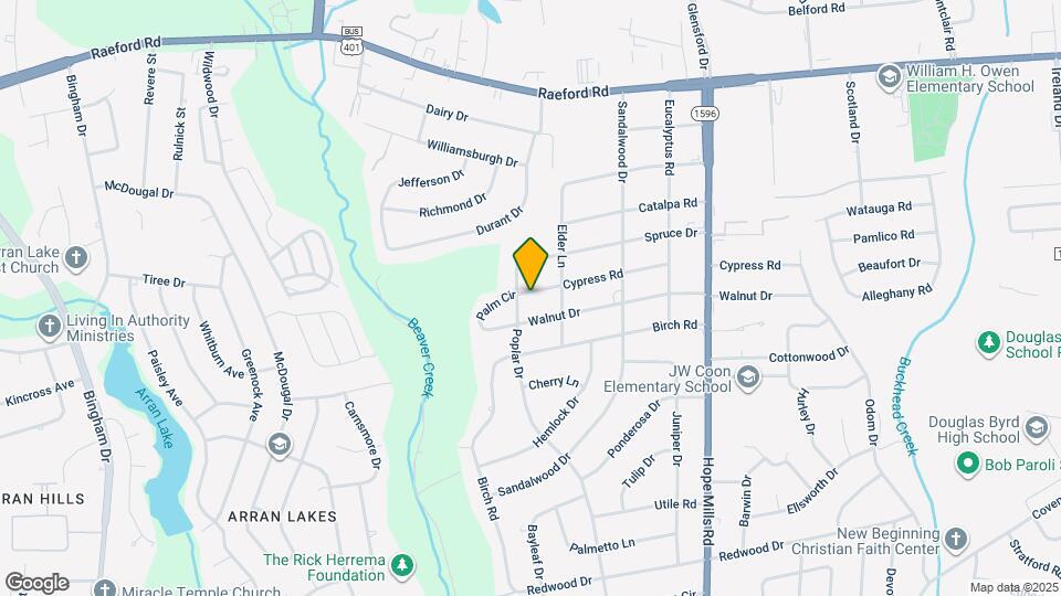 5309 Cypress Rd Map and Location Details