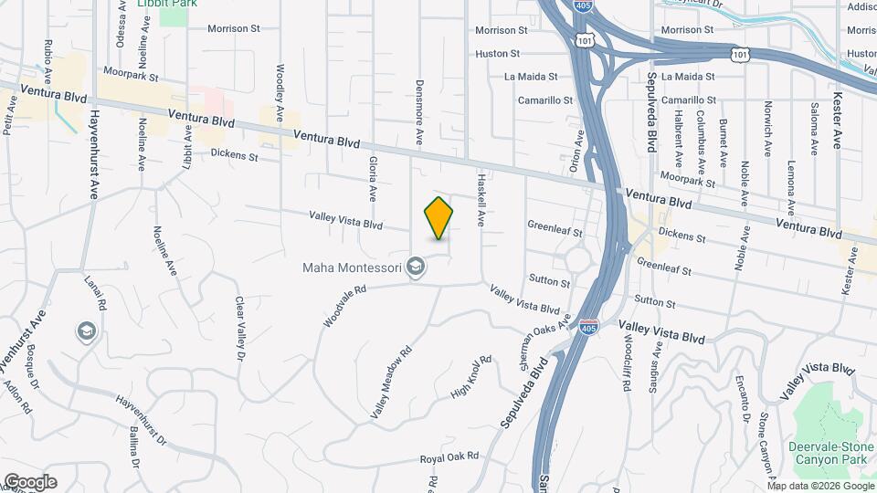 15737 Sutton St Map and Location Details