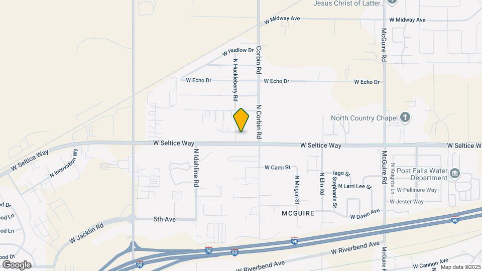 810 N Siony Ln Map and Location Details