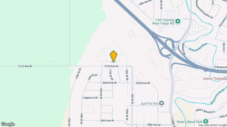 1071 Barnes Dr W Map and Location Details