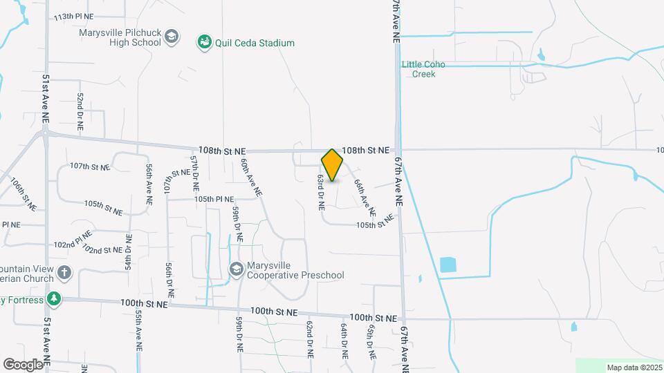 10616 64th Ave NE Map and Location Details