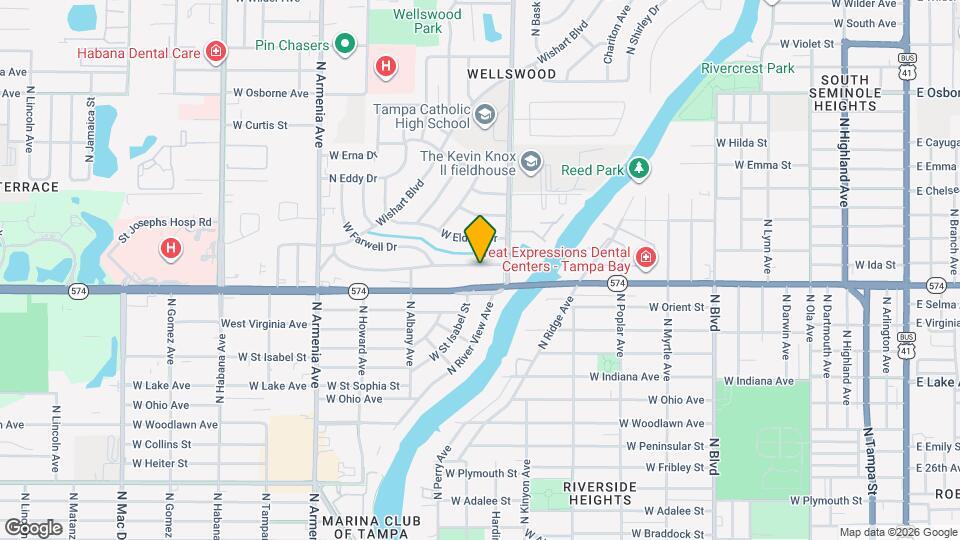 1710 W Ferris Ave Mapa y Detalles de la Ubicación