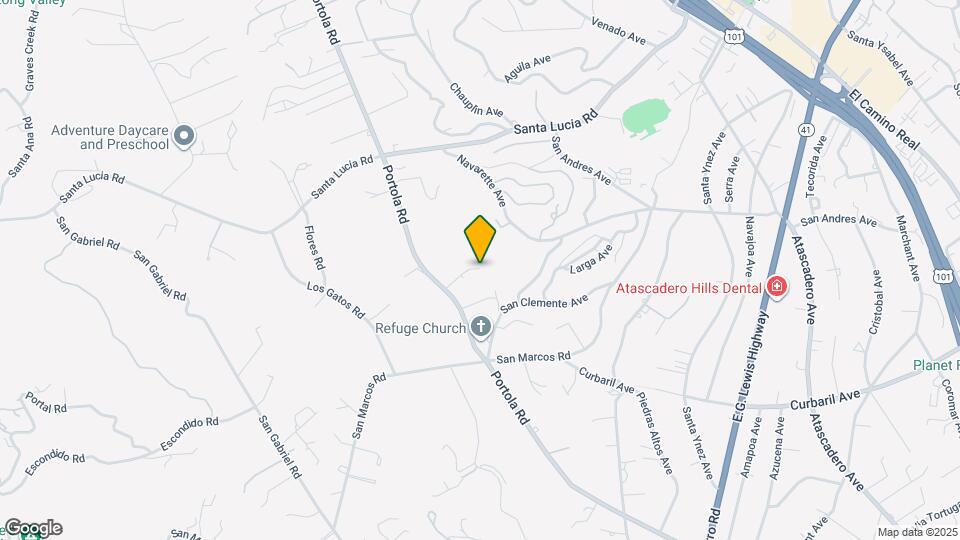 6717 Portola Rd Map and Location Details