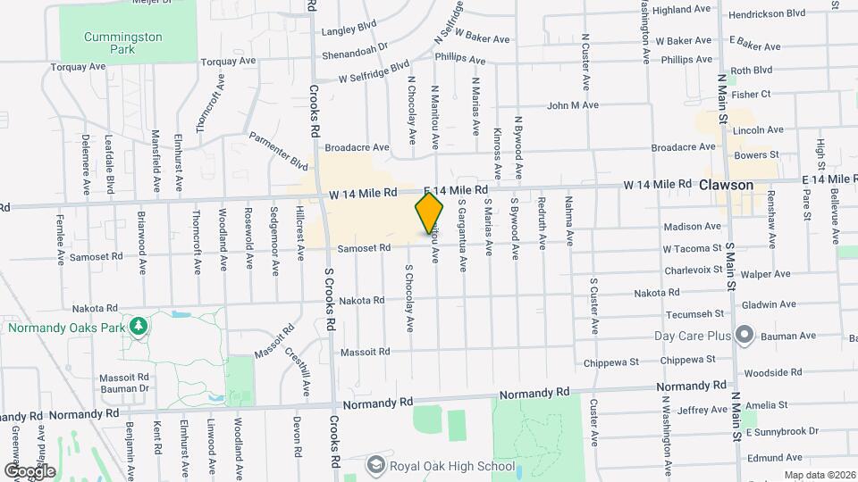 220 S Manitou Ave Map and Location Details