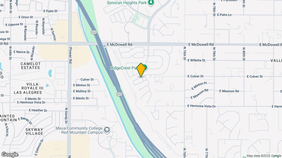 7265 E Melrose St Map and Location Details