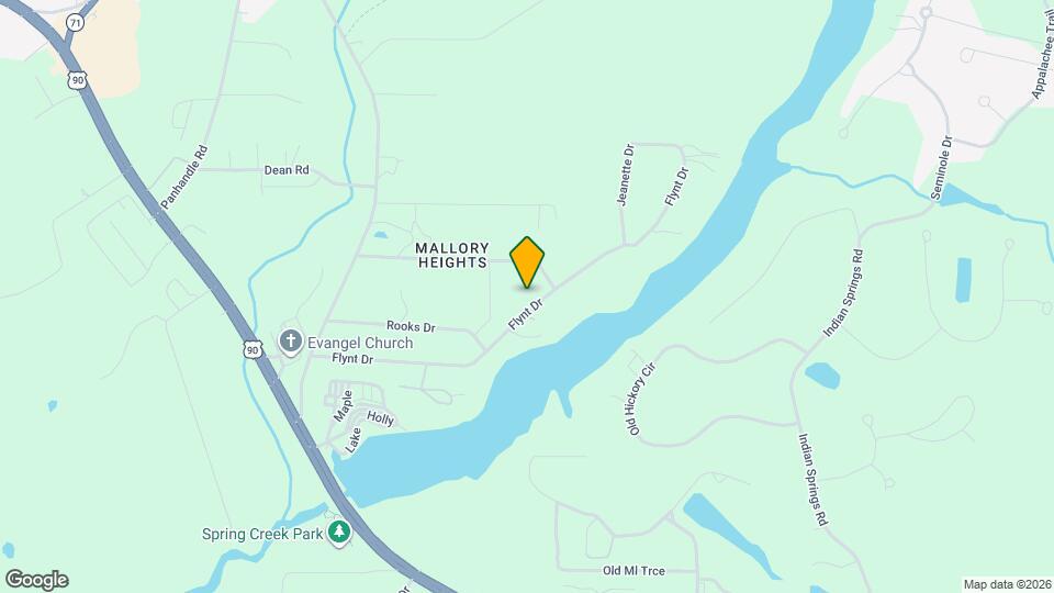 4923 Flynt Dr Map and Location Details