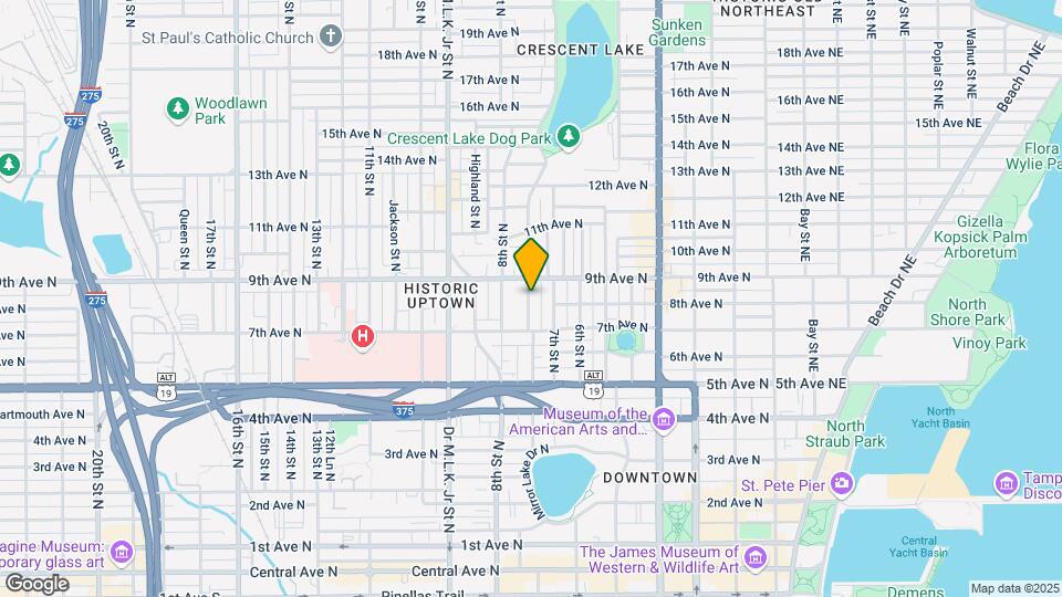 827 Grove St N Map and Location Details