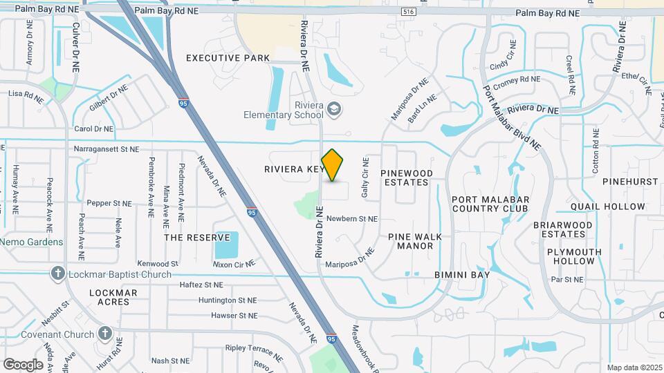 1026 Dania Cir Map and Location Details