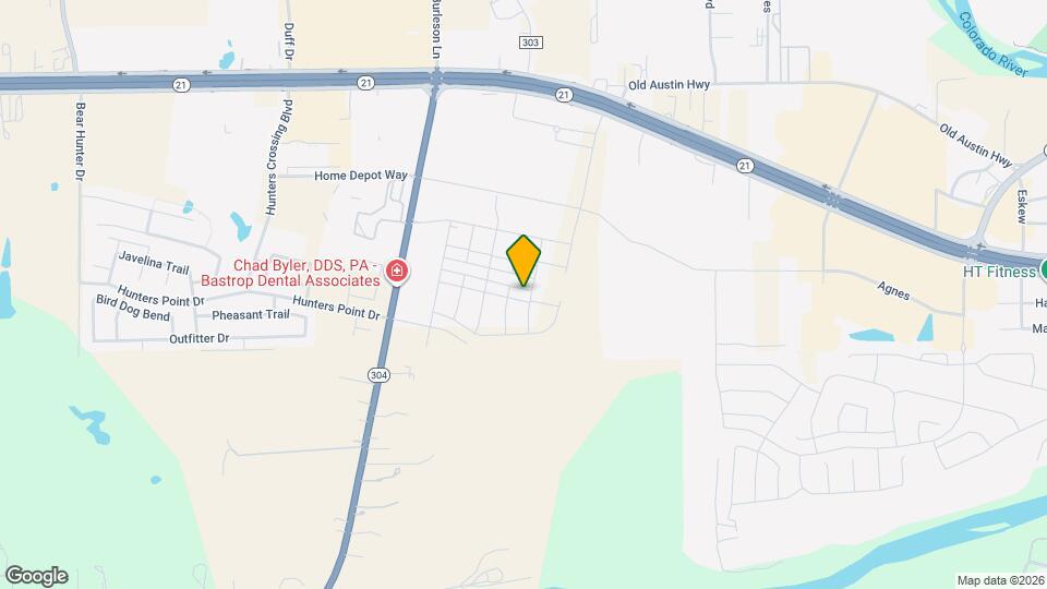 1121 Largemouth Ln Map and Location Details