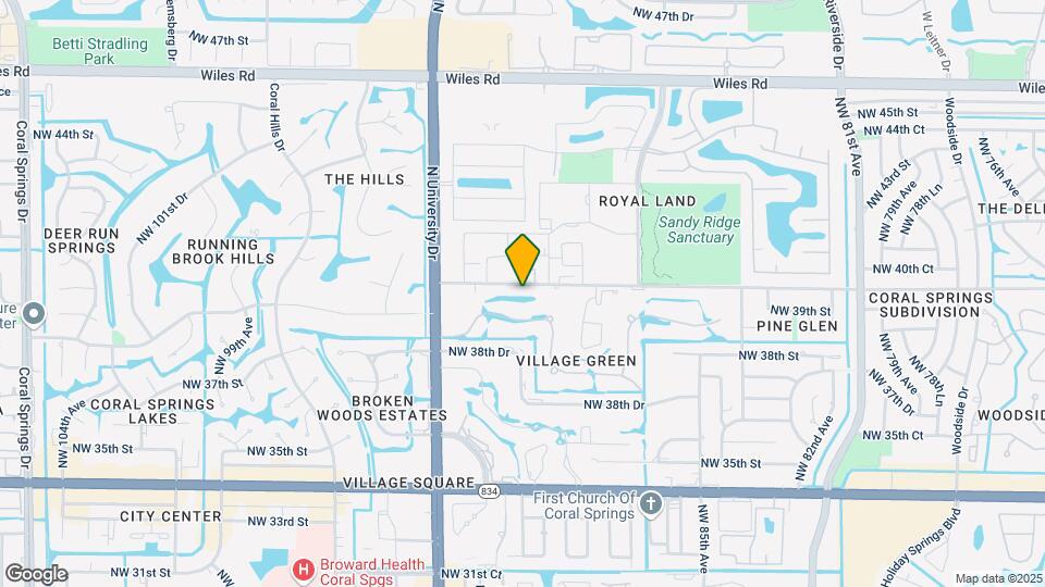 9090 NW 40th St Map and Location Details