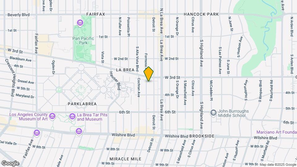 328 Cloverdale Ave Map and Location Details