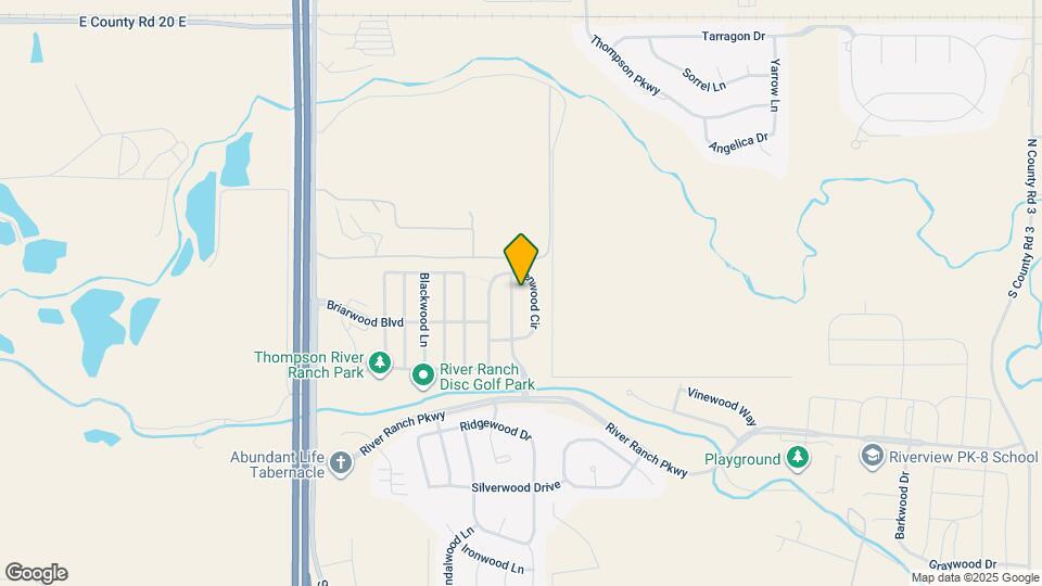 3919 Hunterwood Ln Map and Location Details
