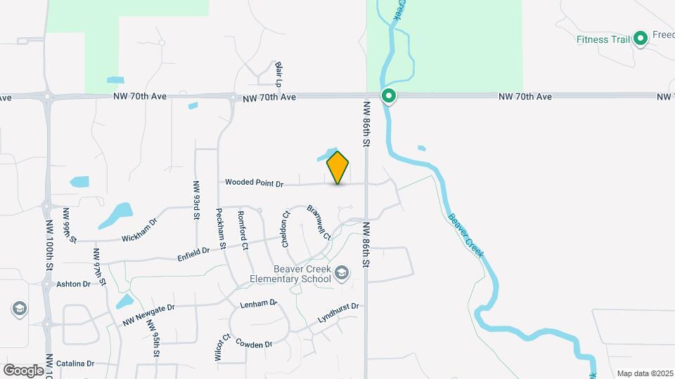8700 Wooded Point Dr Map and Location Details