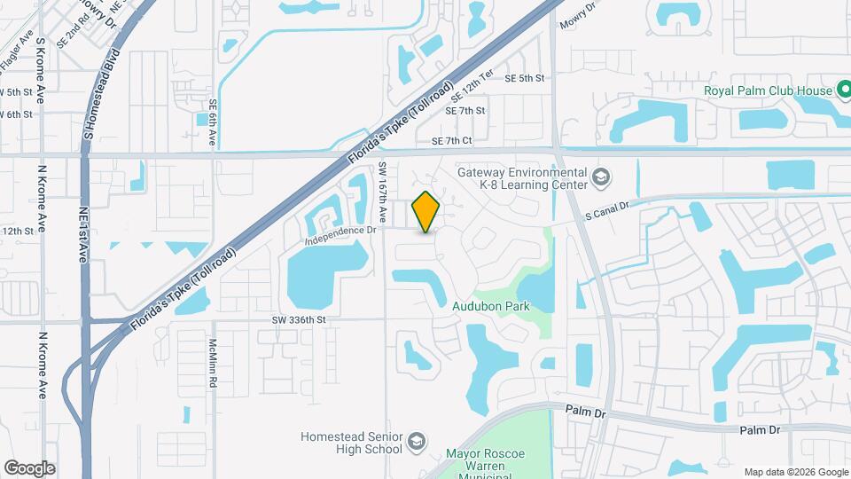 1361 N Fieldlark Ln Map and Location Details