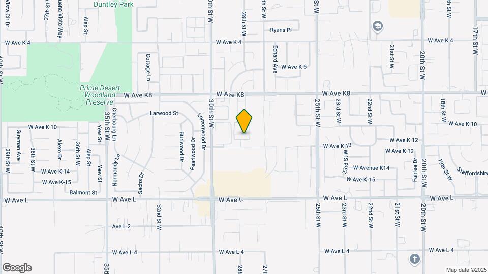 2817 W Ave L 4 Map and Location Details